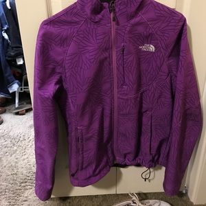 North face soft shell jacket